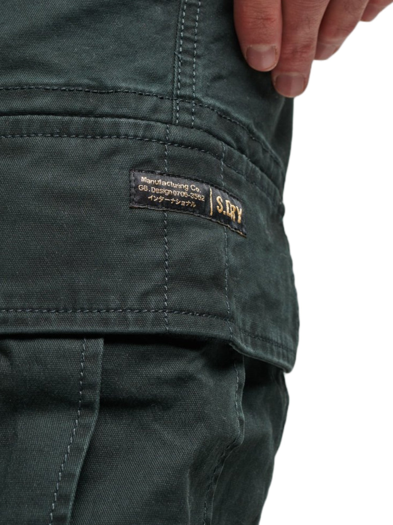 Pantaloni Grigio Superdry