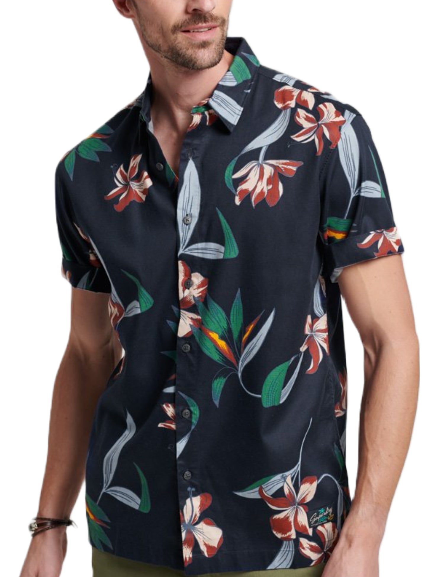 Camicie Blu Superdry