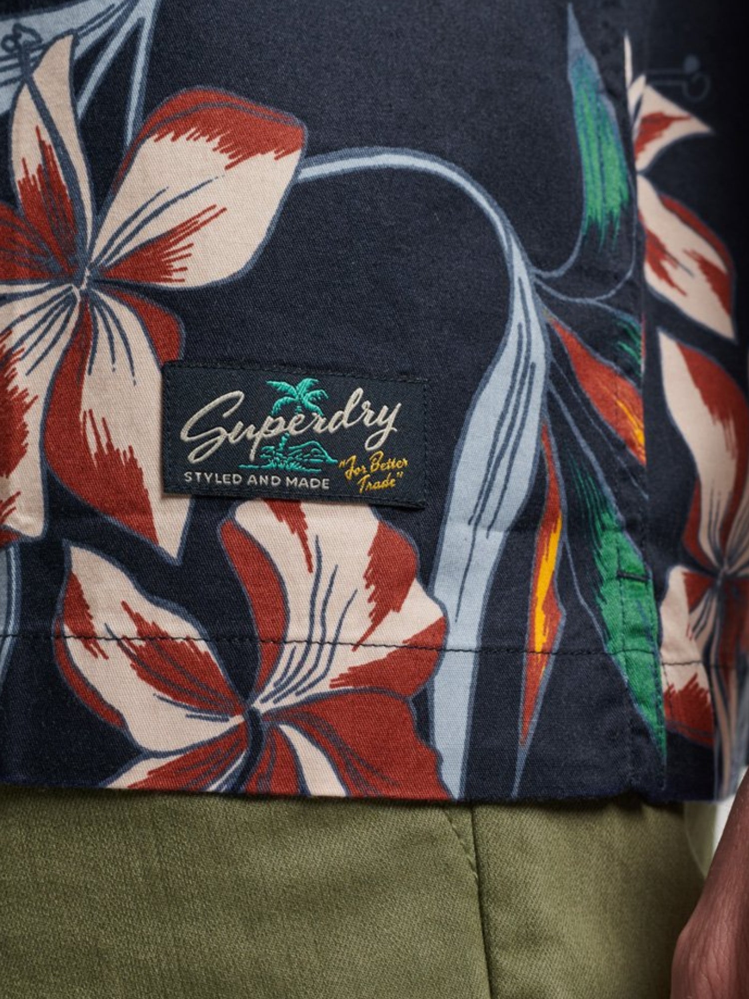 Camicie Blu Superdry