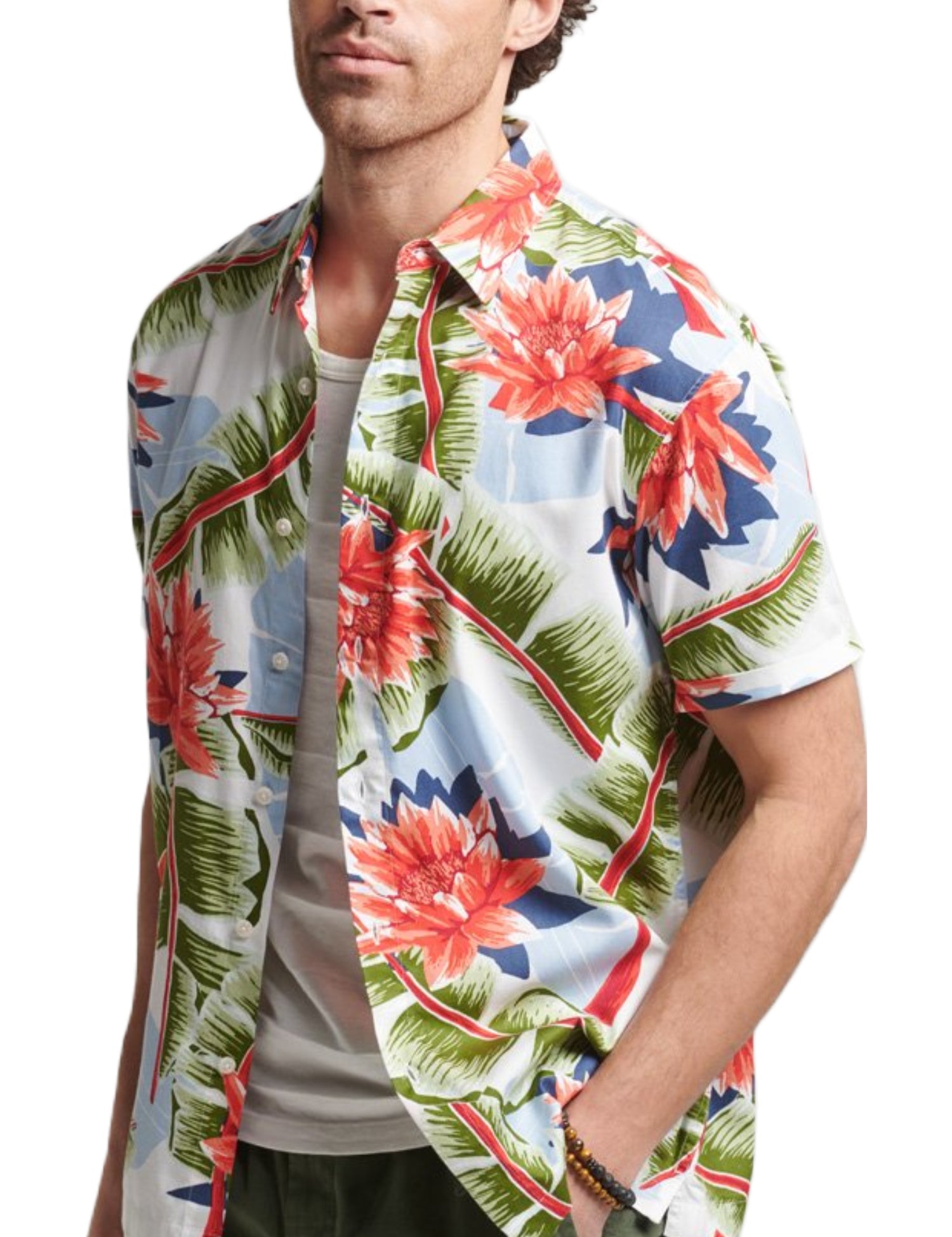 Camicie Bianco Superdry