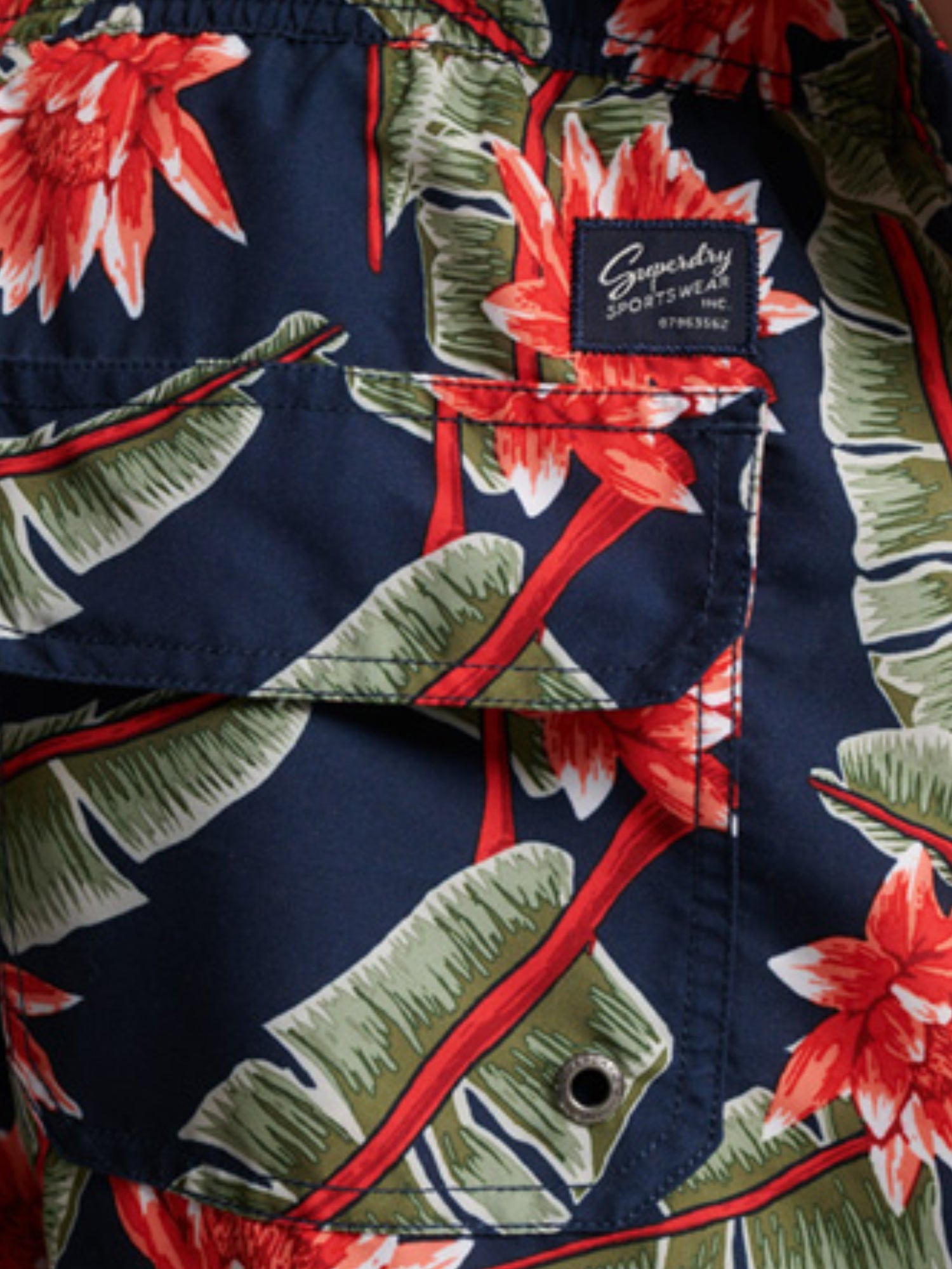 Costumi Rosso Superdry