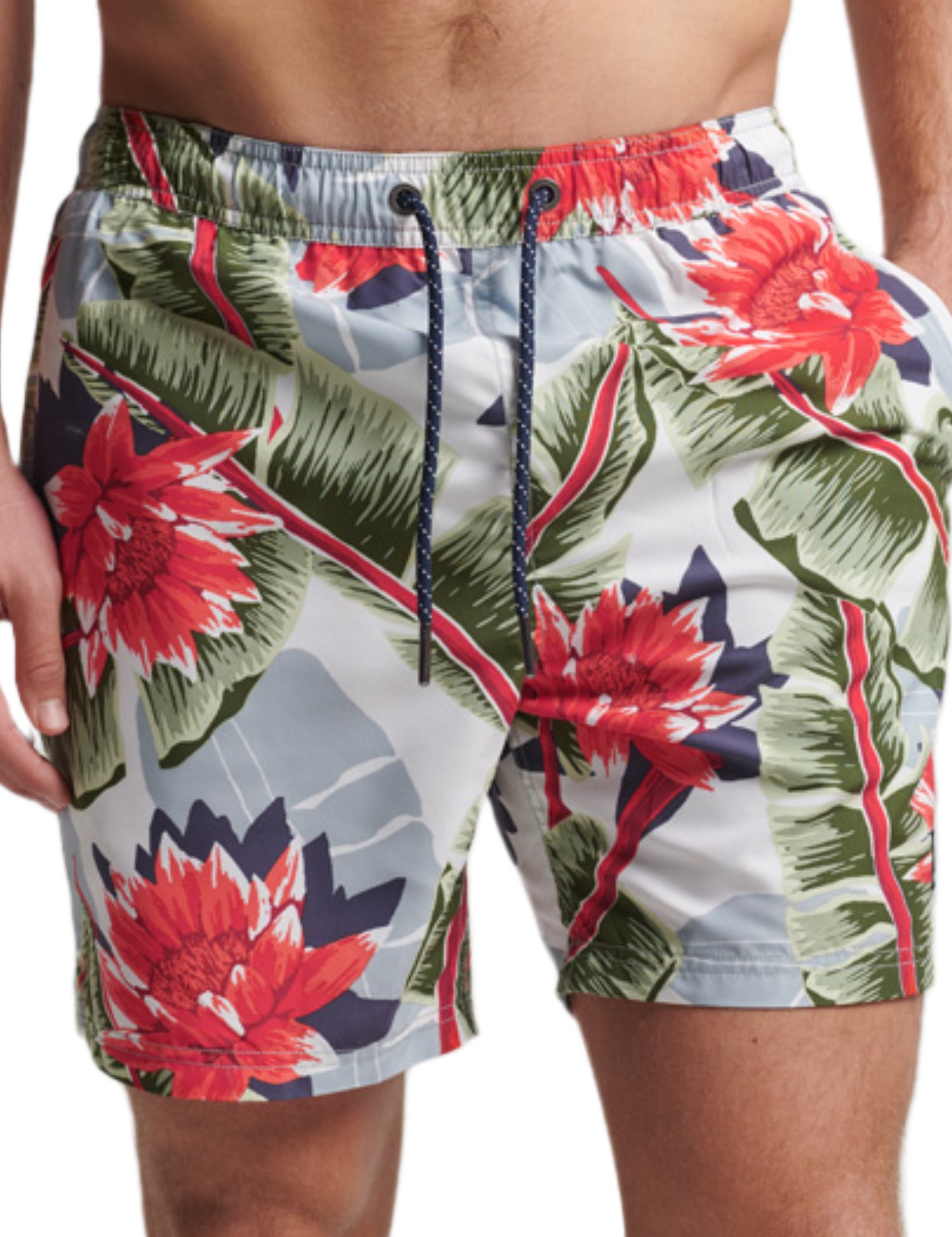 Costumi Bianco Superdry