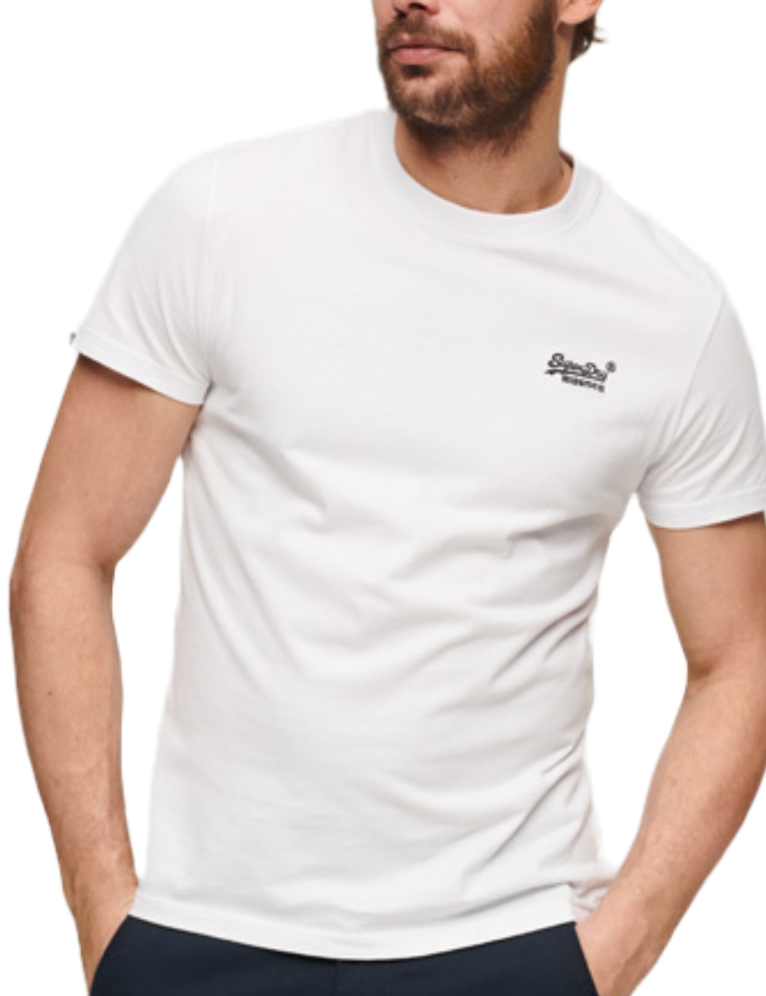 T-shirt Bianco Superdry