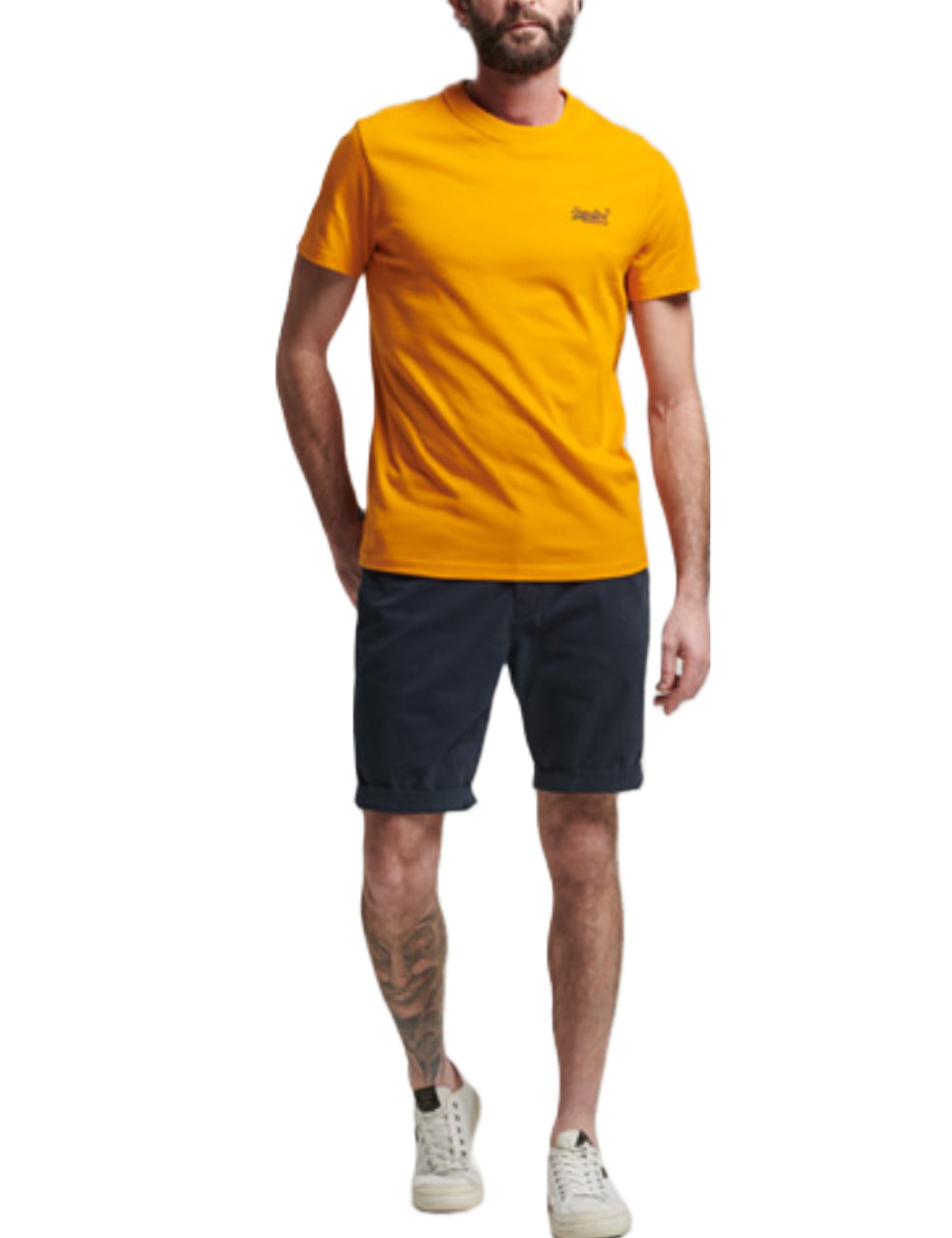 T-shirt Giallo Superdry