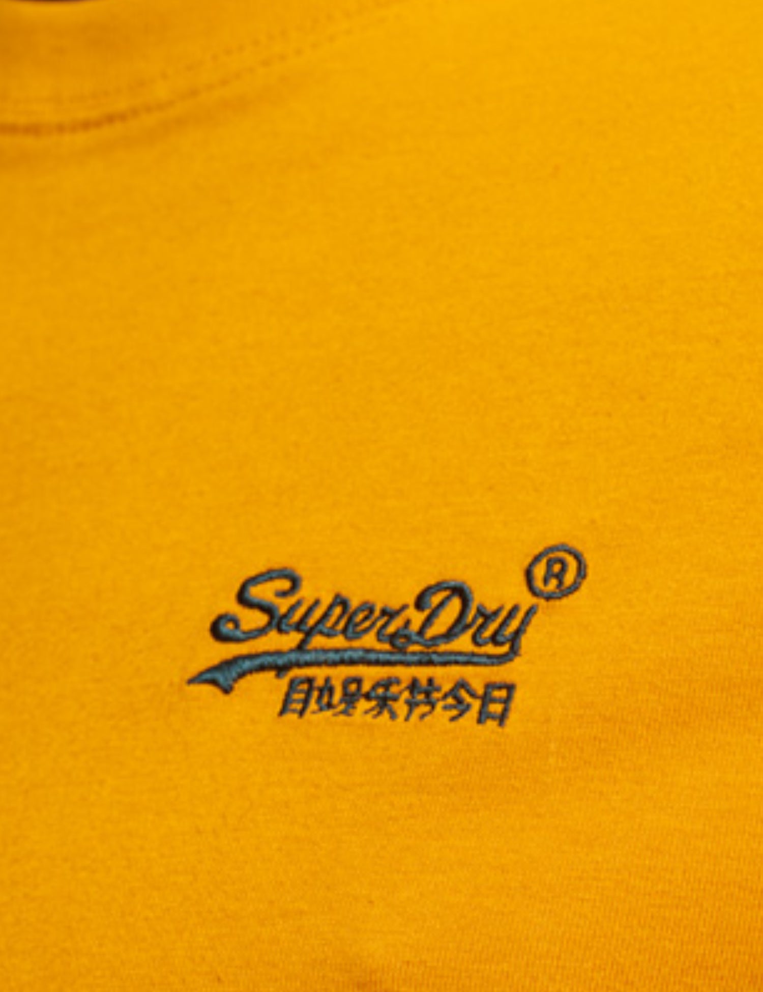 T-shirt Giallo Superdry
