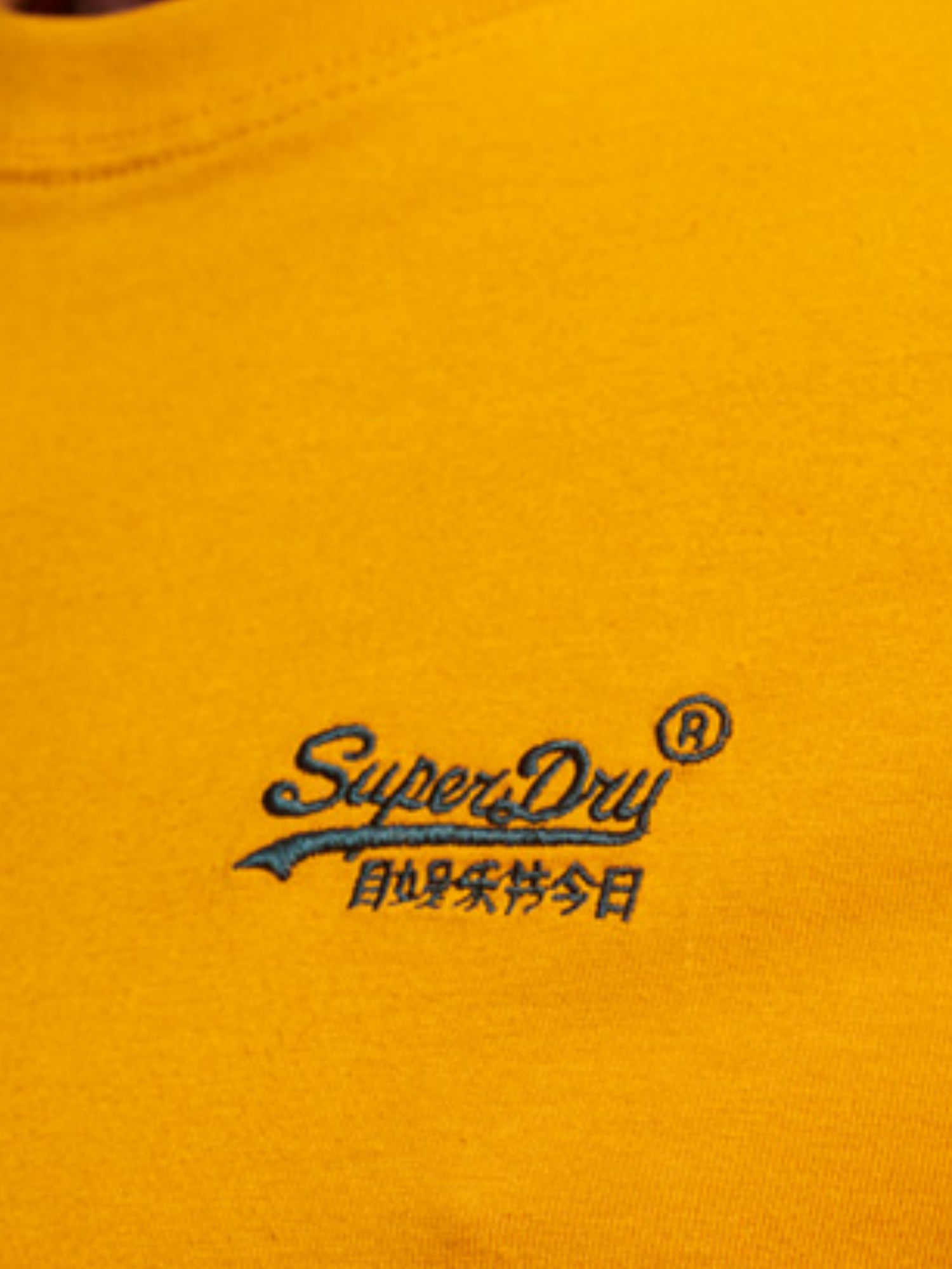 T-shirt Giallo Superdry