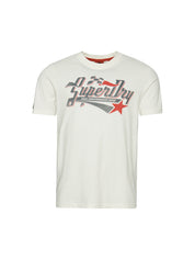 T-shirt Bianco Superdry
