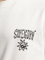 T-shirt Bianco Superdry