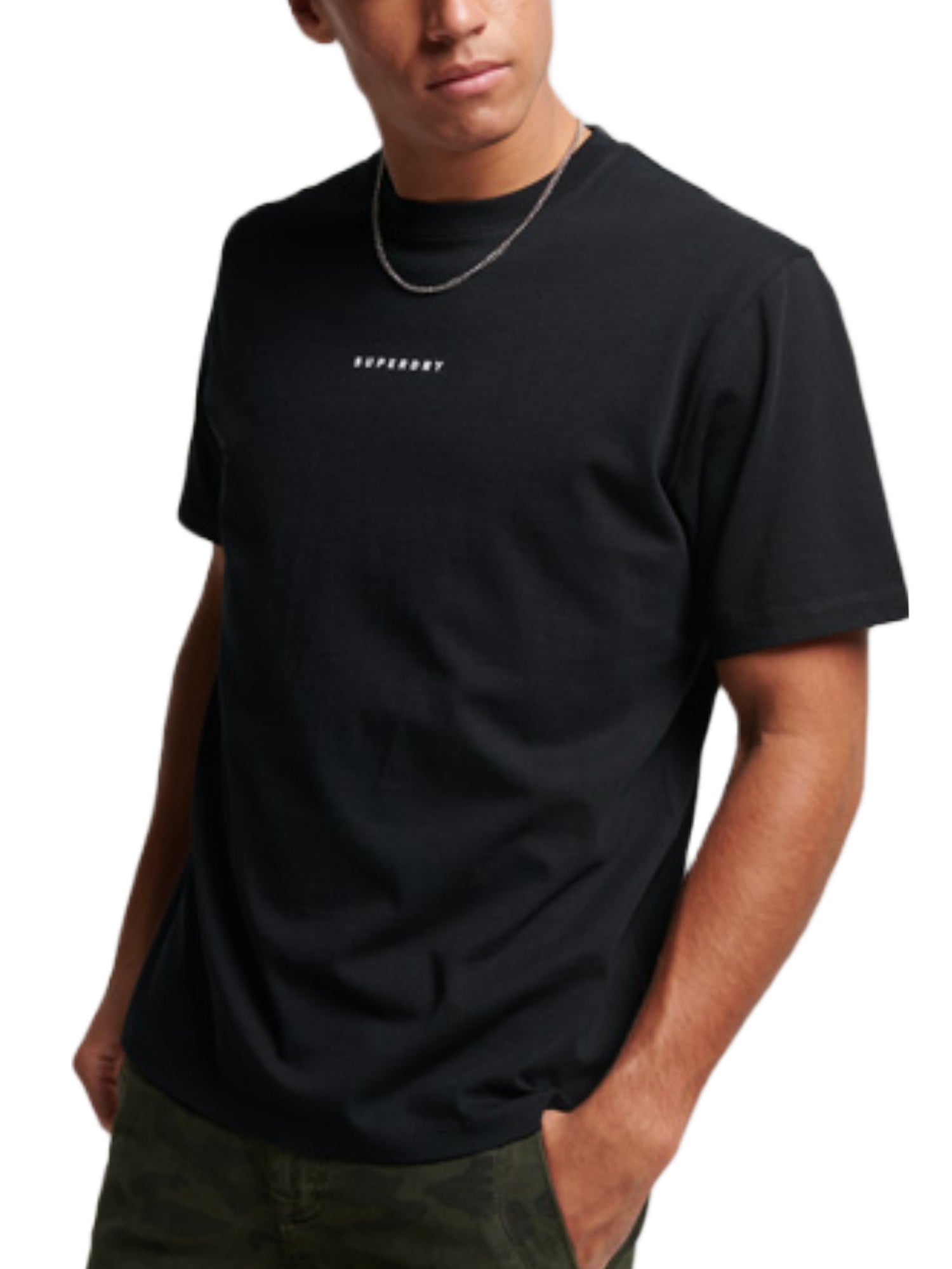 T-shirt Nero Superdry
