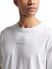 T-shirt Bianco Superdry