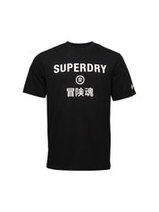 T-shirt Nero Superdry