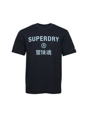 T-shirt Blu Superdry