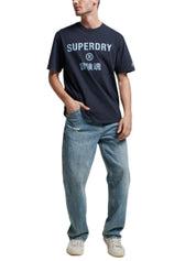 T-shirt Blu Superdry