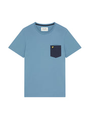 T-shirt Blu Lyle & Scott