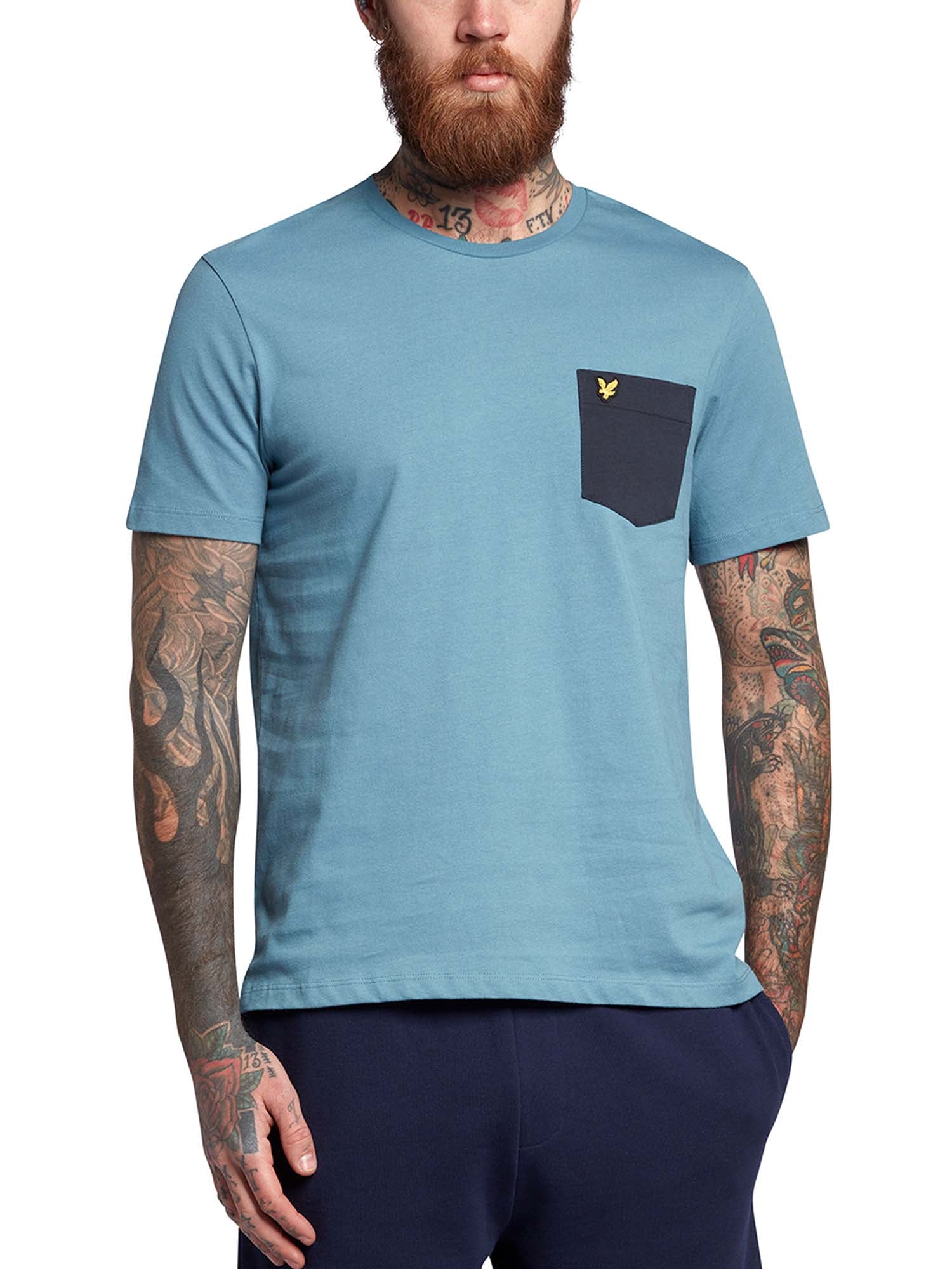 T-shirt Blu Lyle & Scott