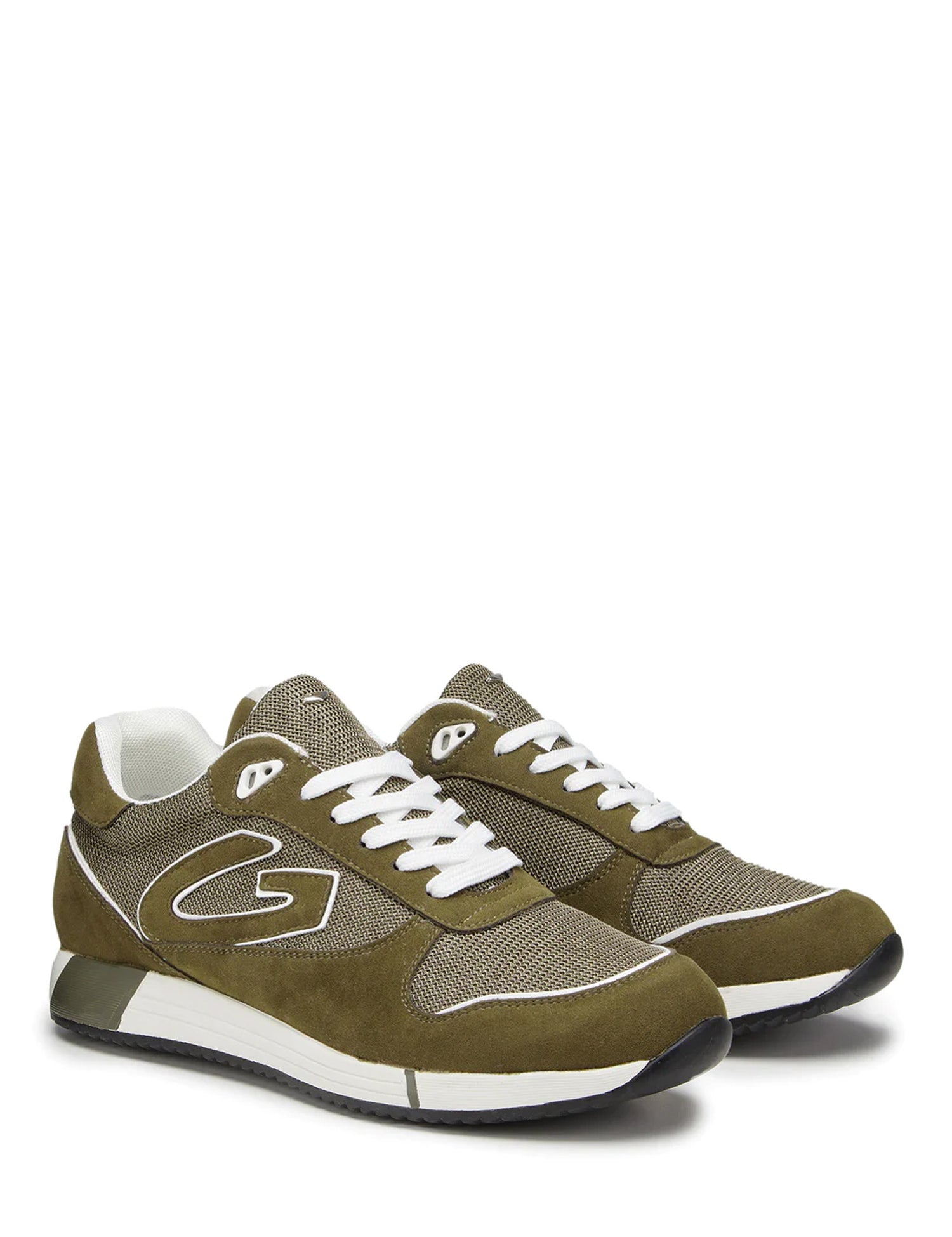 Sneakers Verde Alberto Guardiani