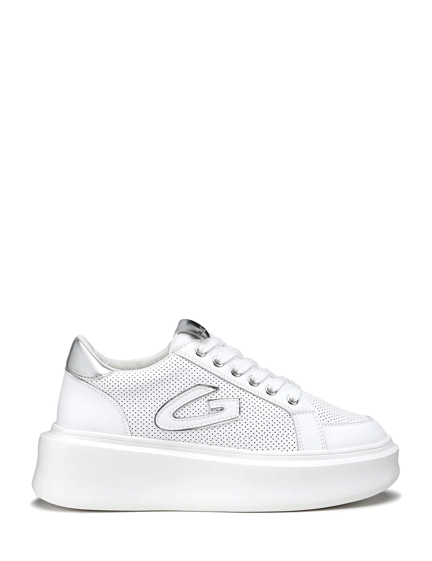 Sneakers Bianco Alberto Guardiani