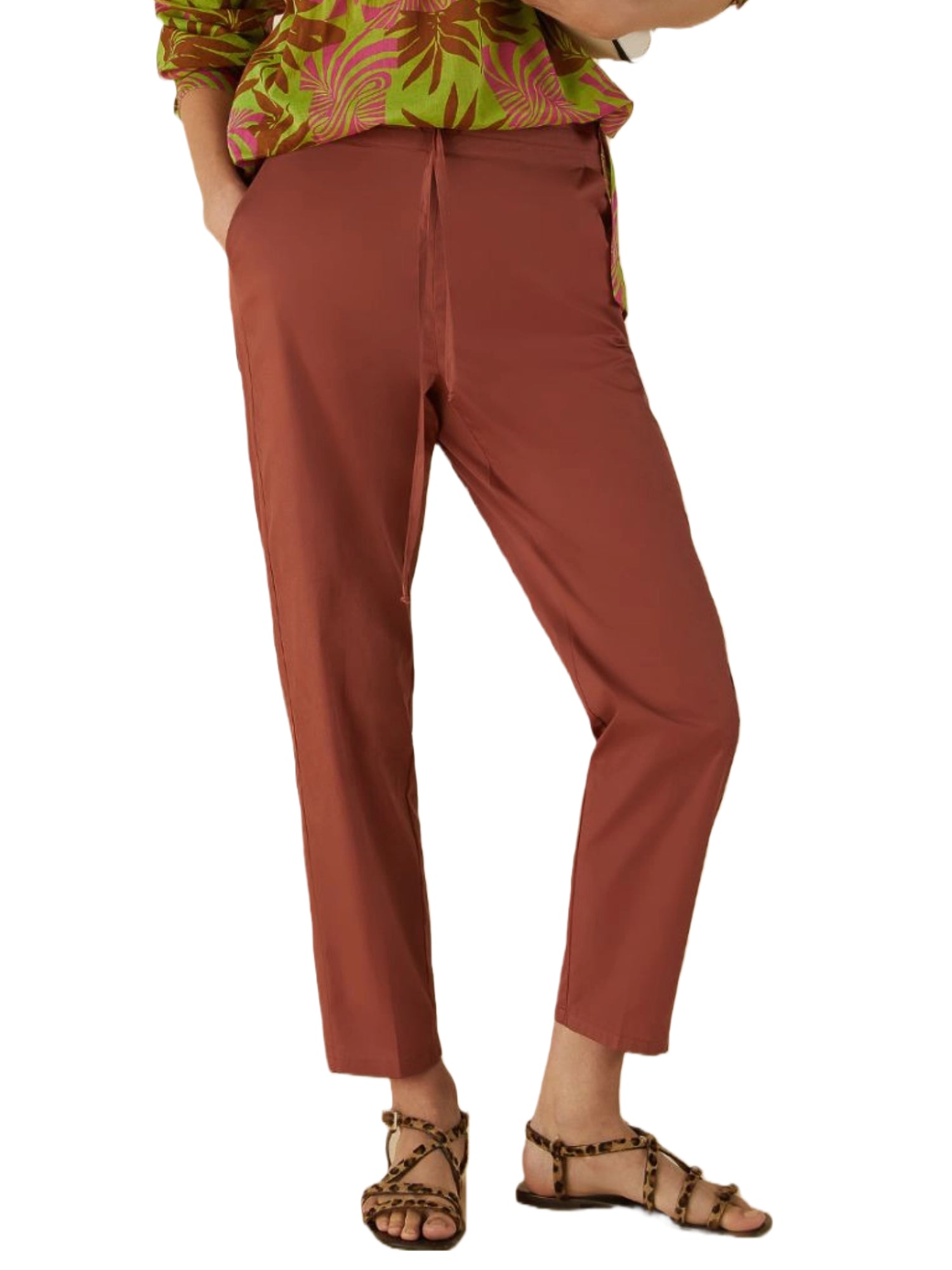 Pantaloni Marrone Emme Marella