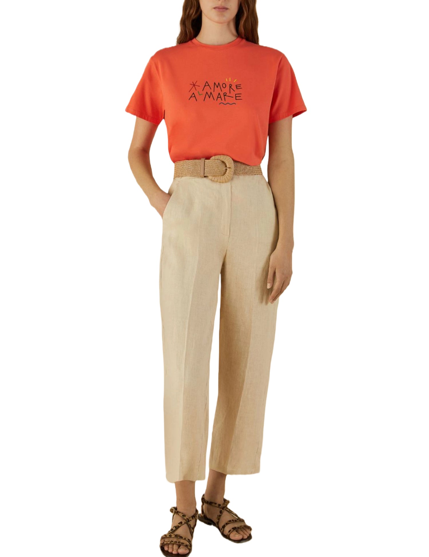 T-shirt Arancio Emme Marella
