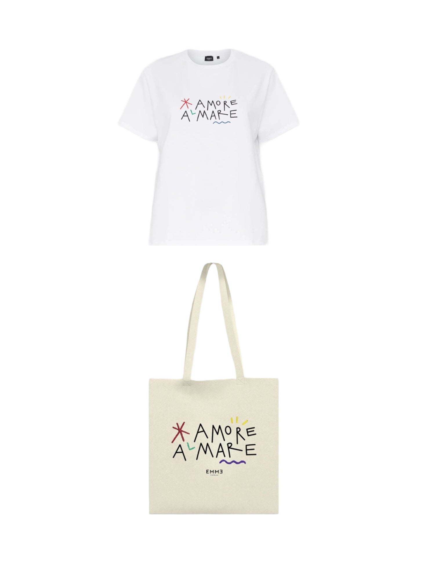 T-shirt Bianco Emme Marella