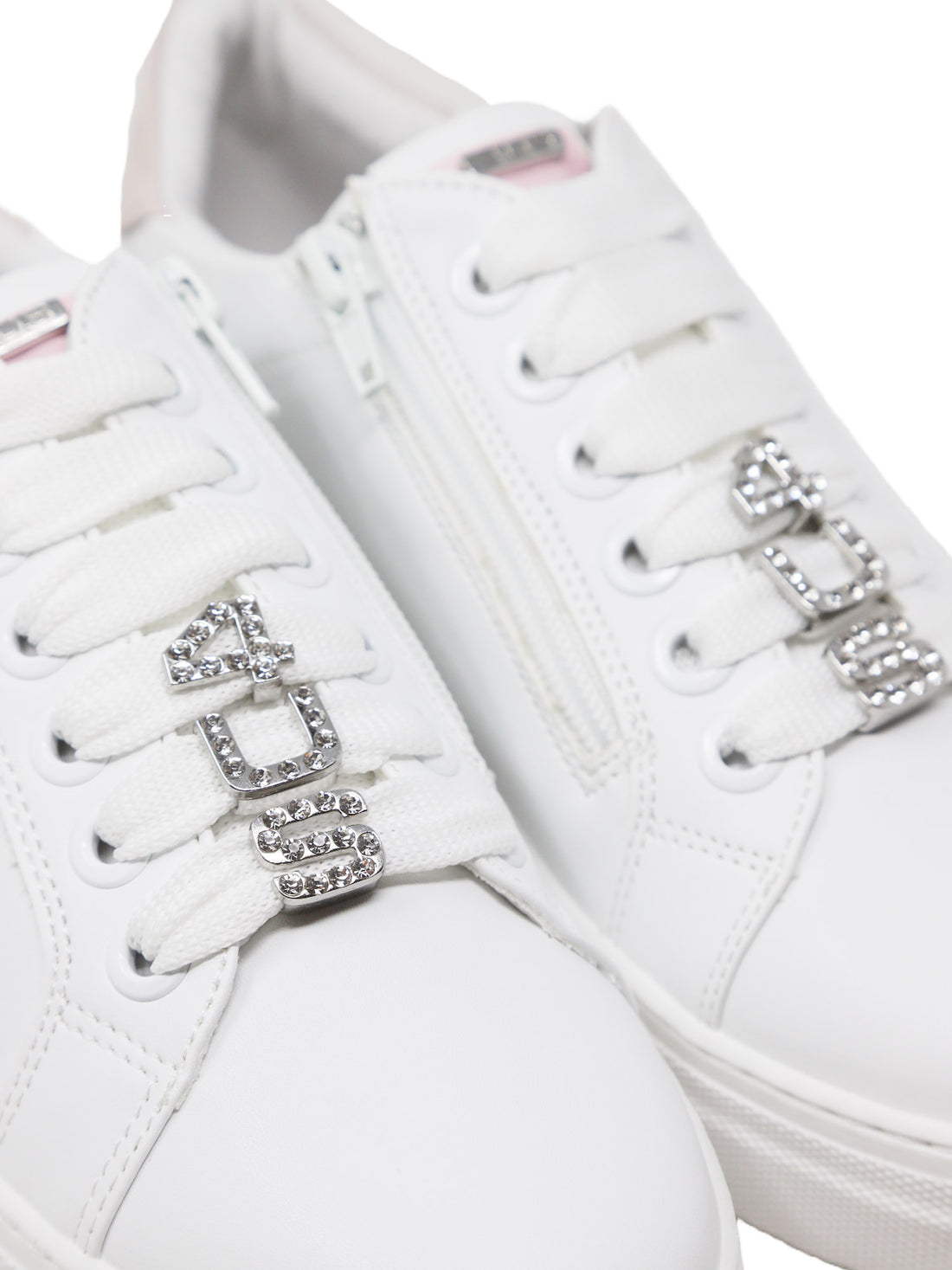 Sneakers Bianco Rosa 4us