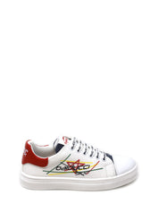 Sneakers Bianco Rosso Balducci