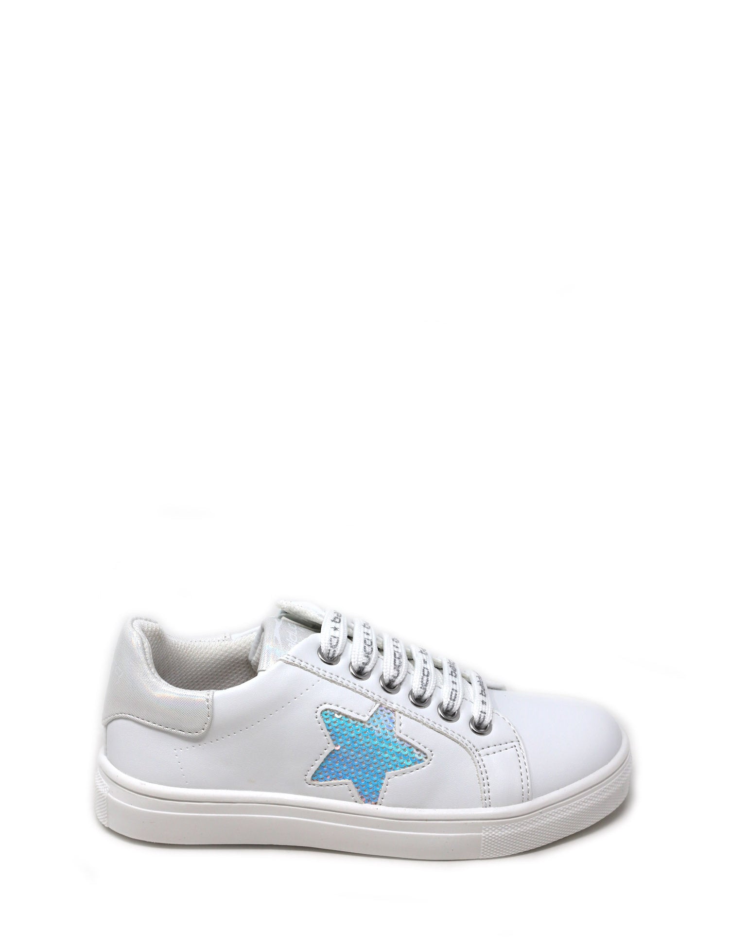 Sneakers Bianco Argento Balducci