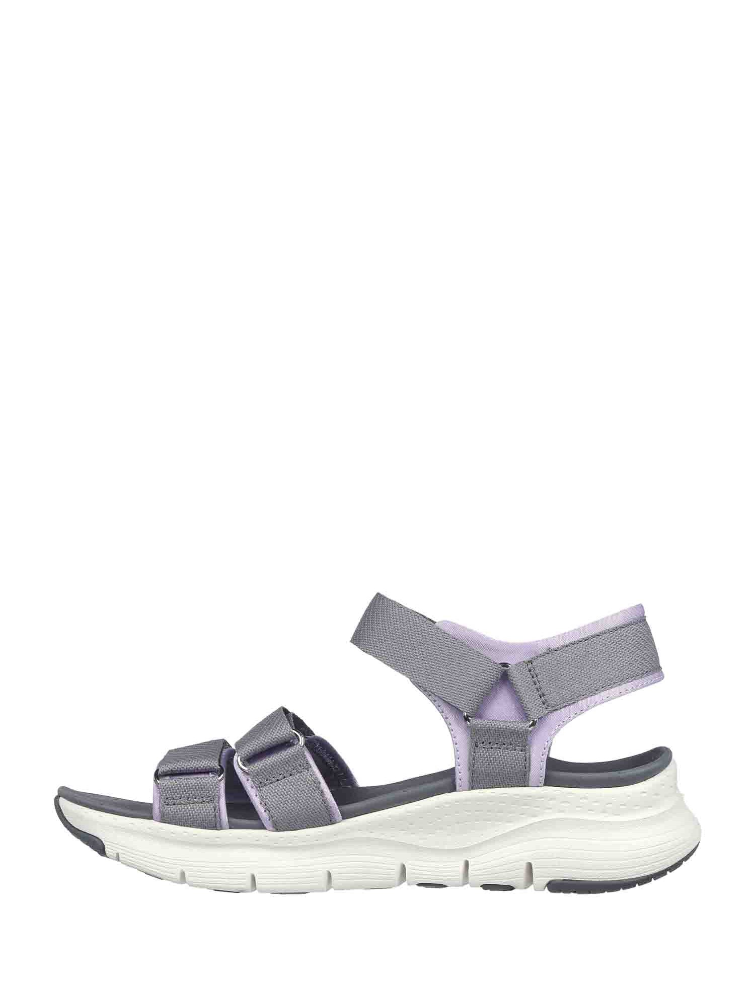 Sandali con strappi Grigio Skechers