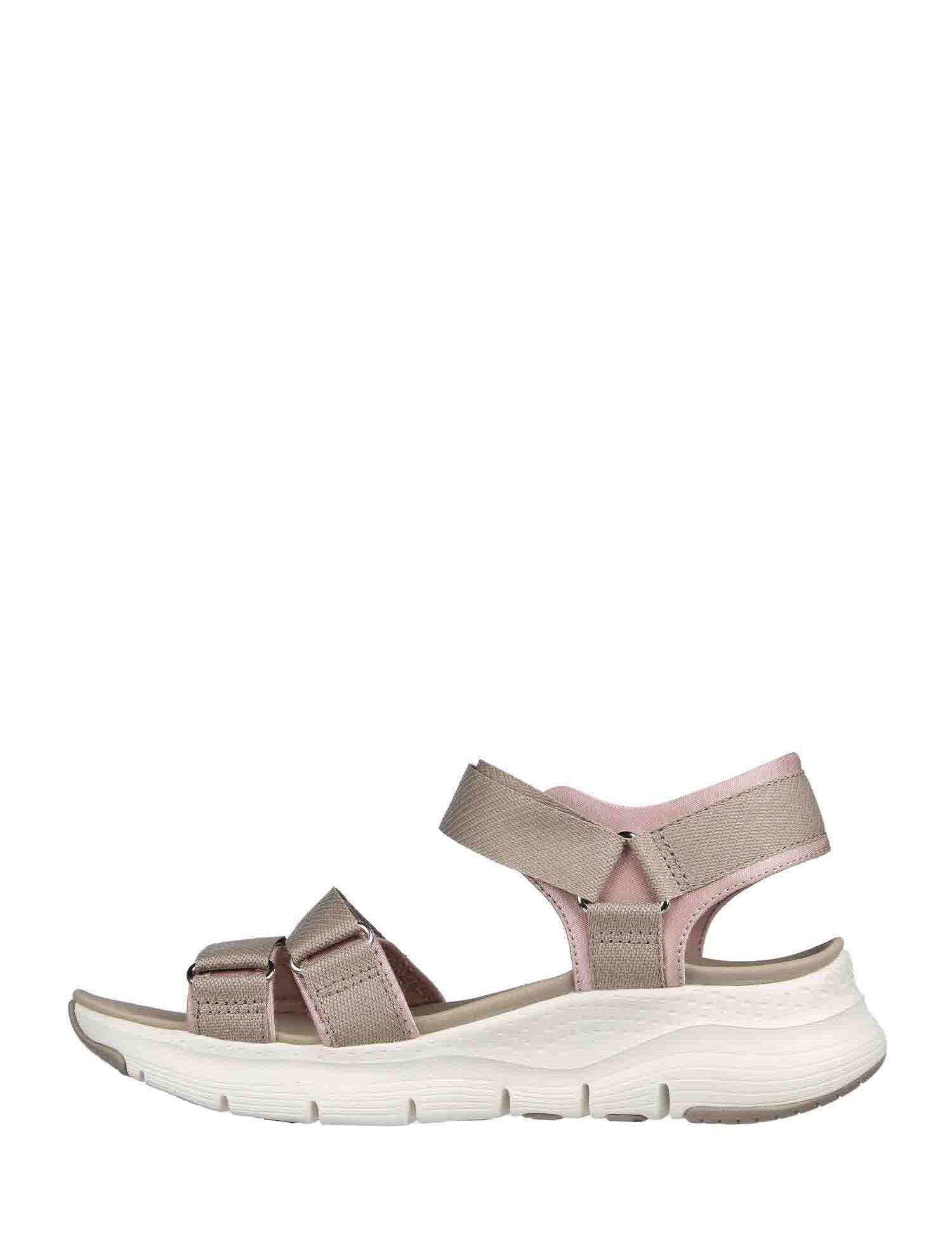 Sandali con strappi Beige Skechers