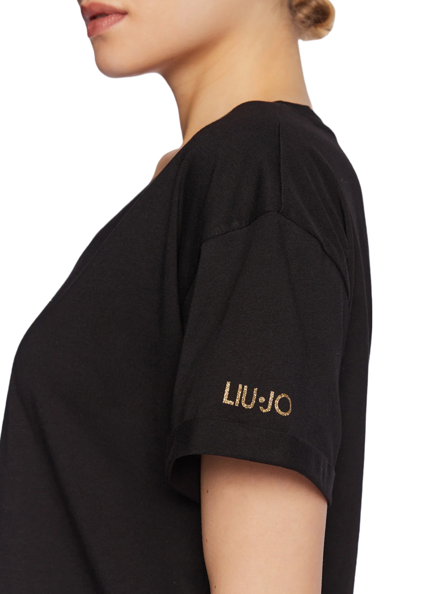 T-shirt Nero Liu-jo