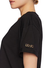 T-shirt Nero Liu-jo