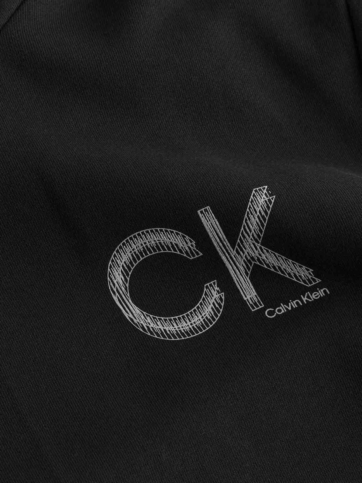 Felpe Nero Calvin Klein