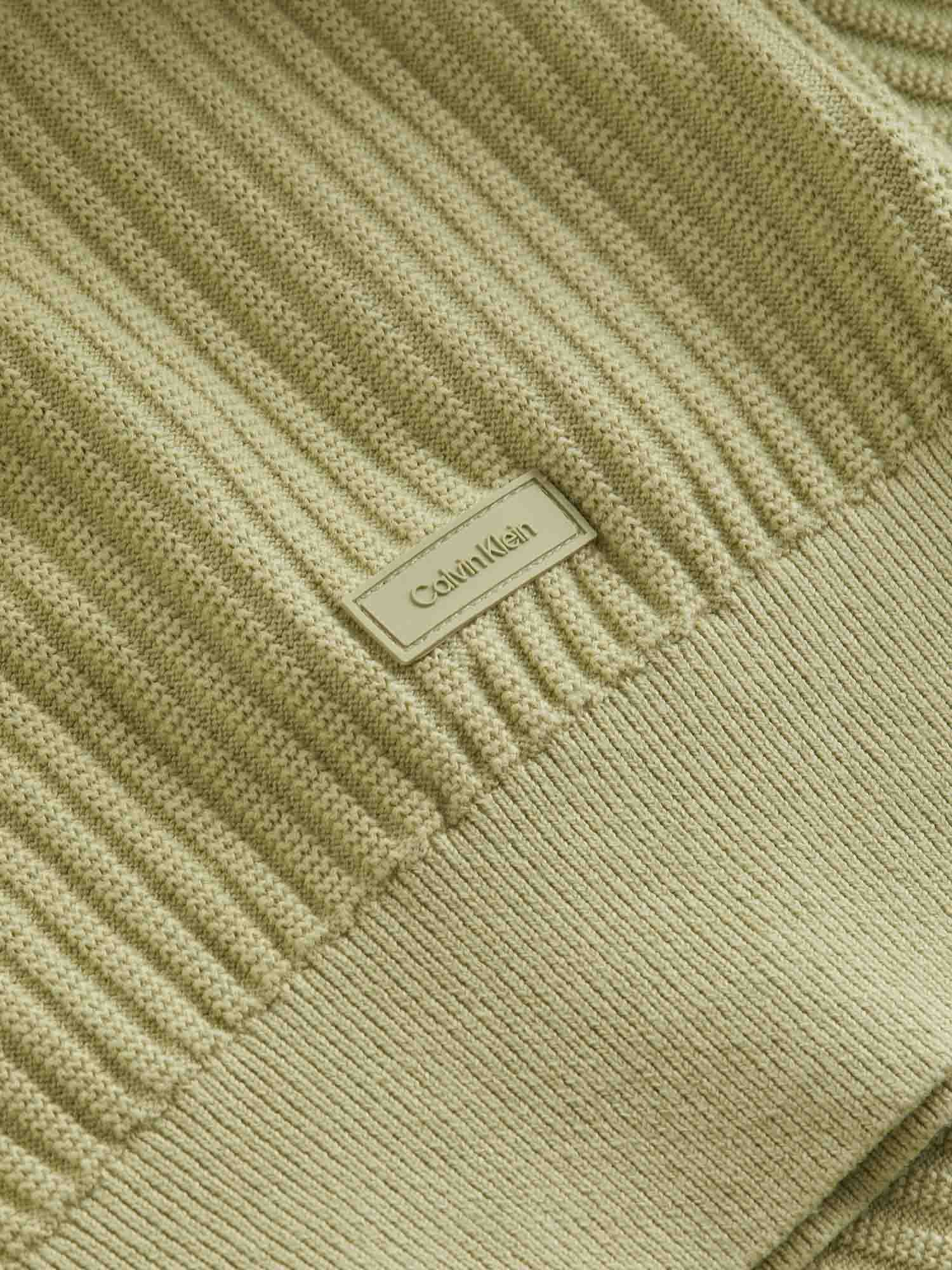 Maglioncini Verde Calvin Klein