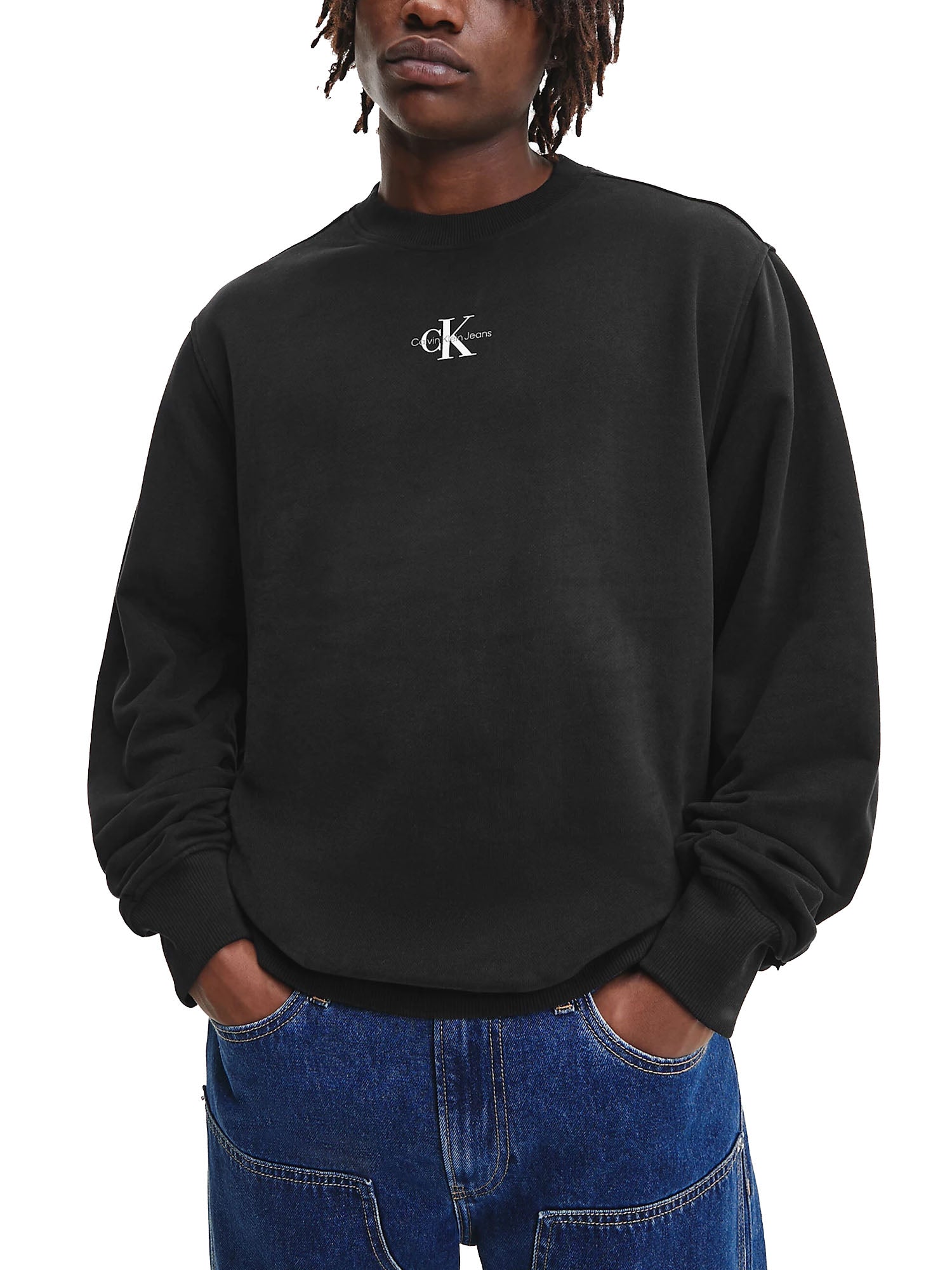 Felpe Nero Calvin Klein Jeans