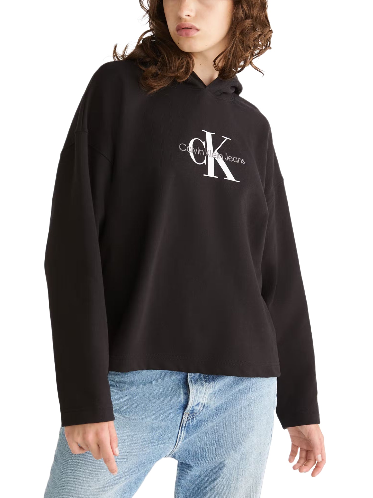 Felpe Nero Calvin Klein Jeans