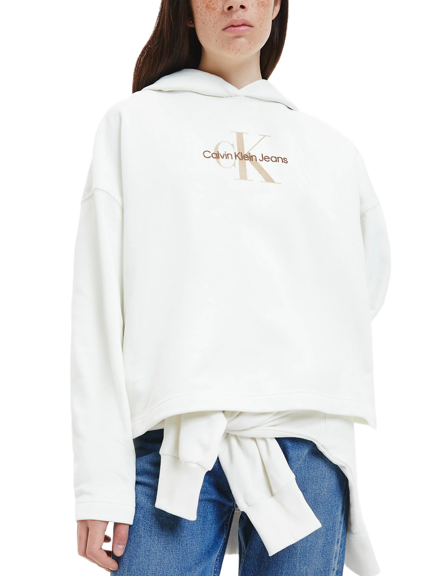 Felpe Beige Calvin Klein Jeans