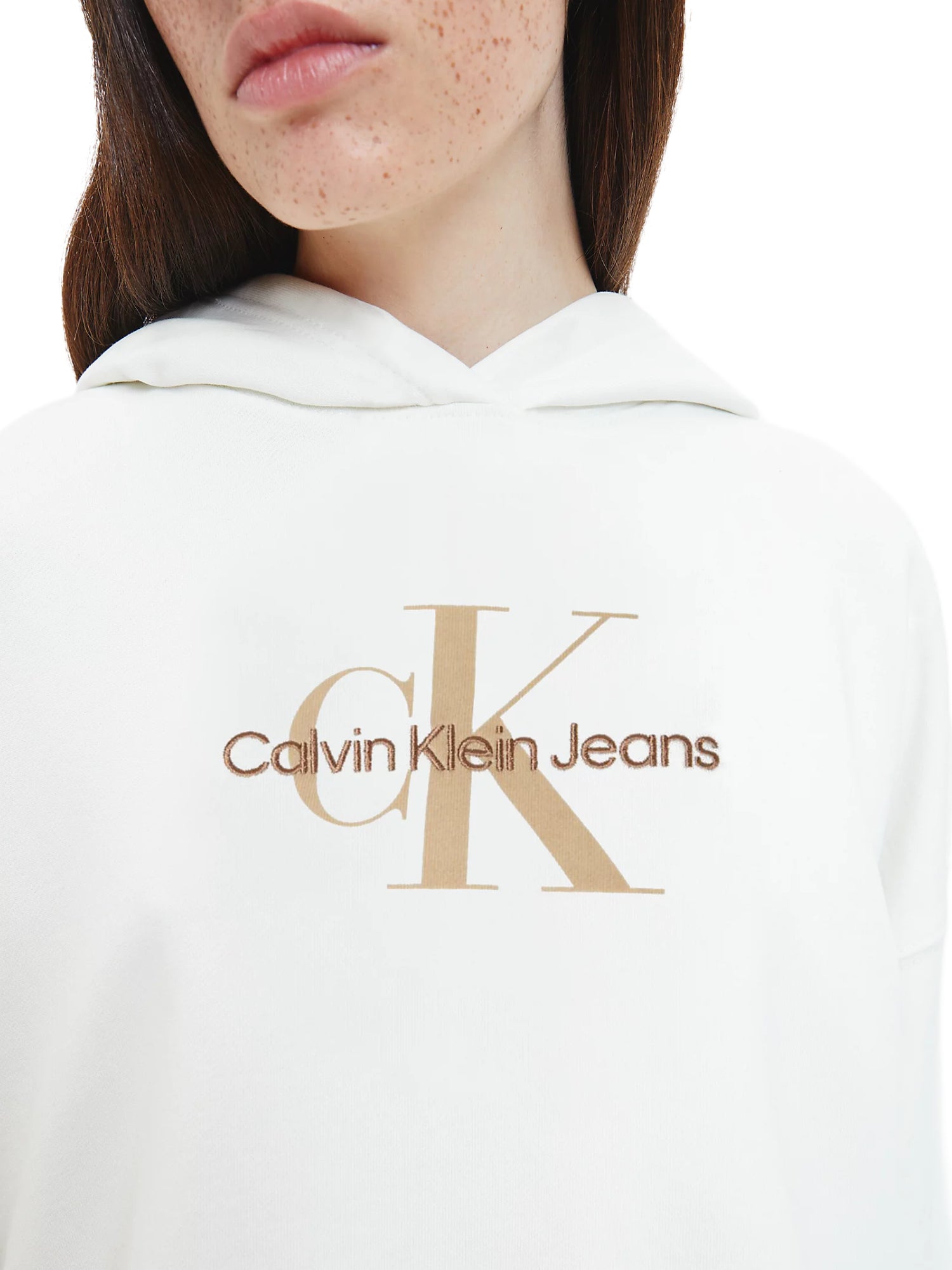 Felpe Beige Calvin Klein Jeans