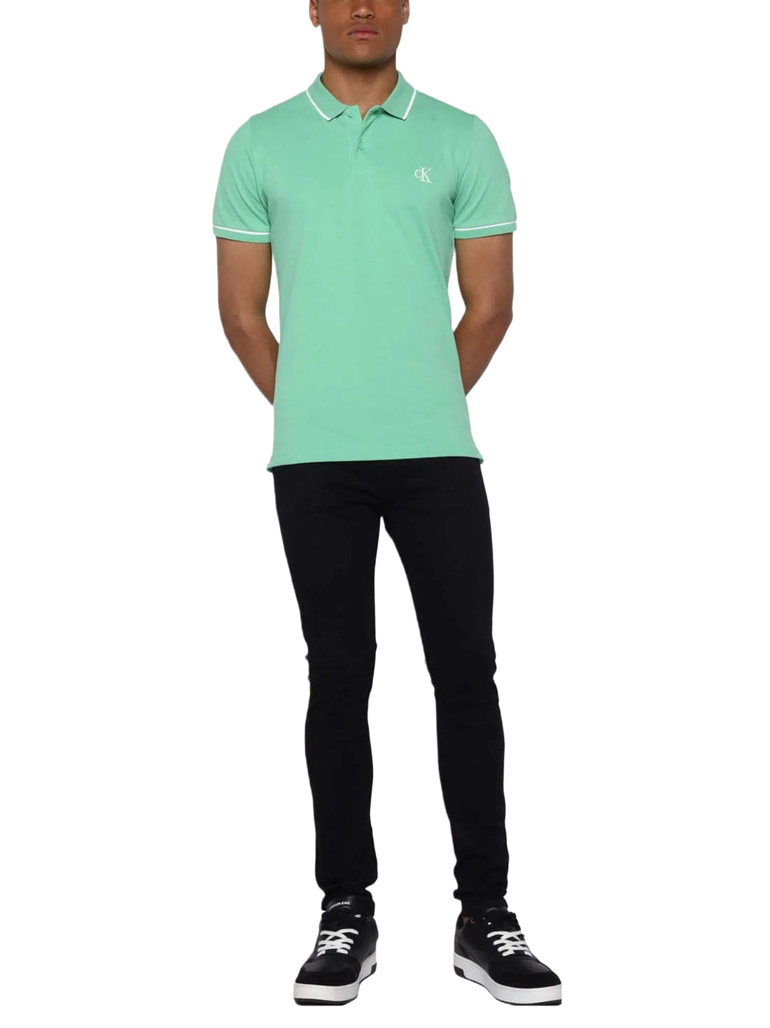 Polo Verde Calvin Klein Jeans