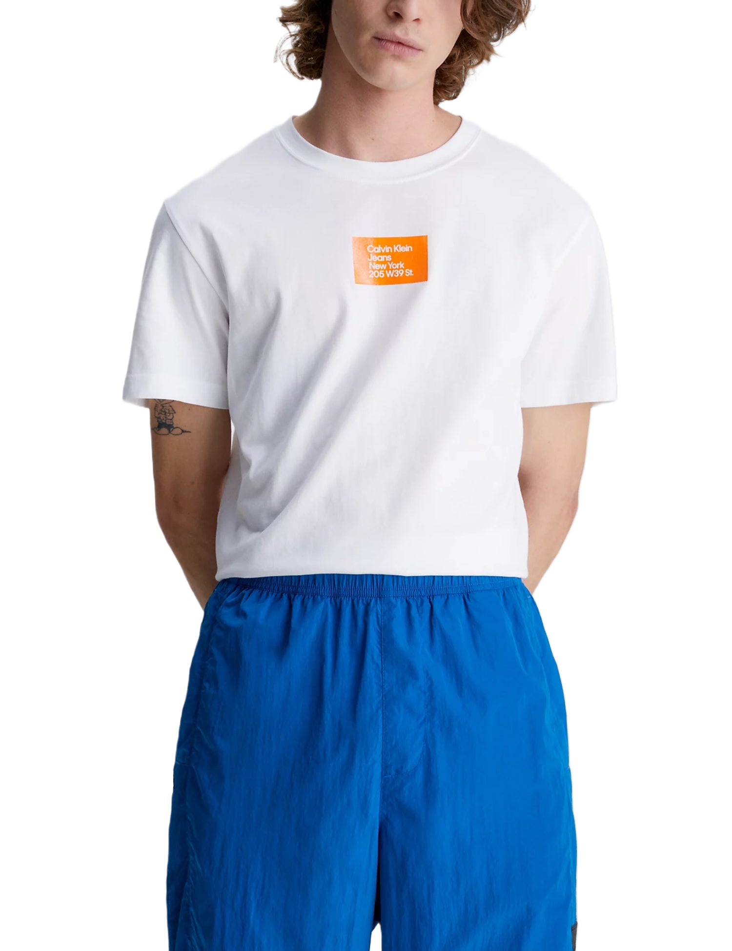 T-shirt Bianco Calvin Klein Jeans