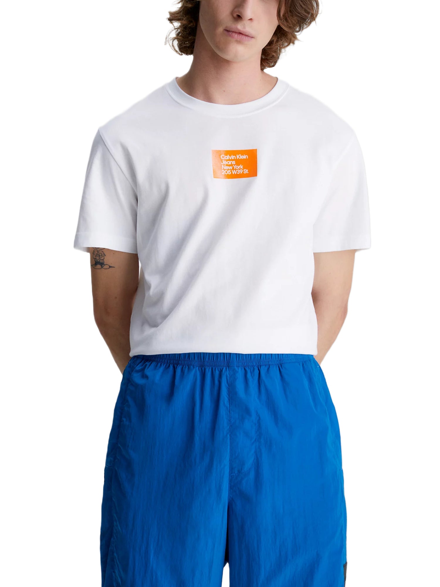 T-shirt Bianco Calvin Klein Jeans