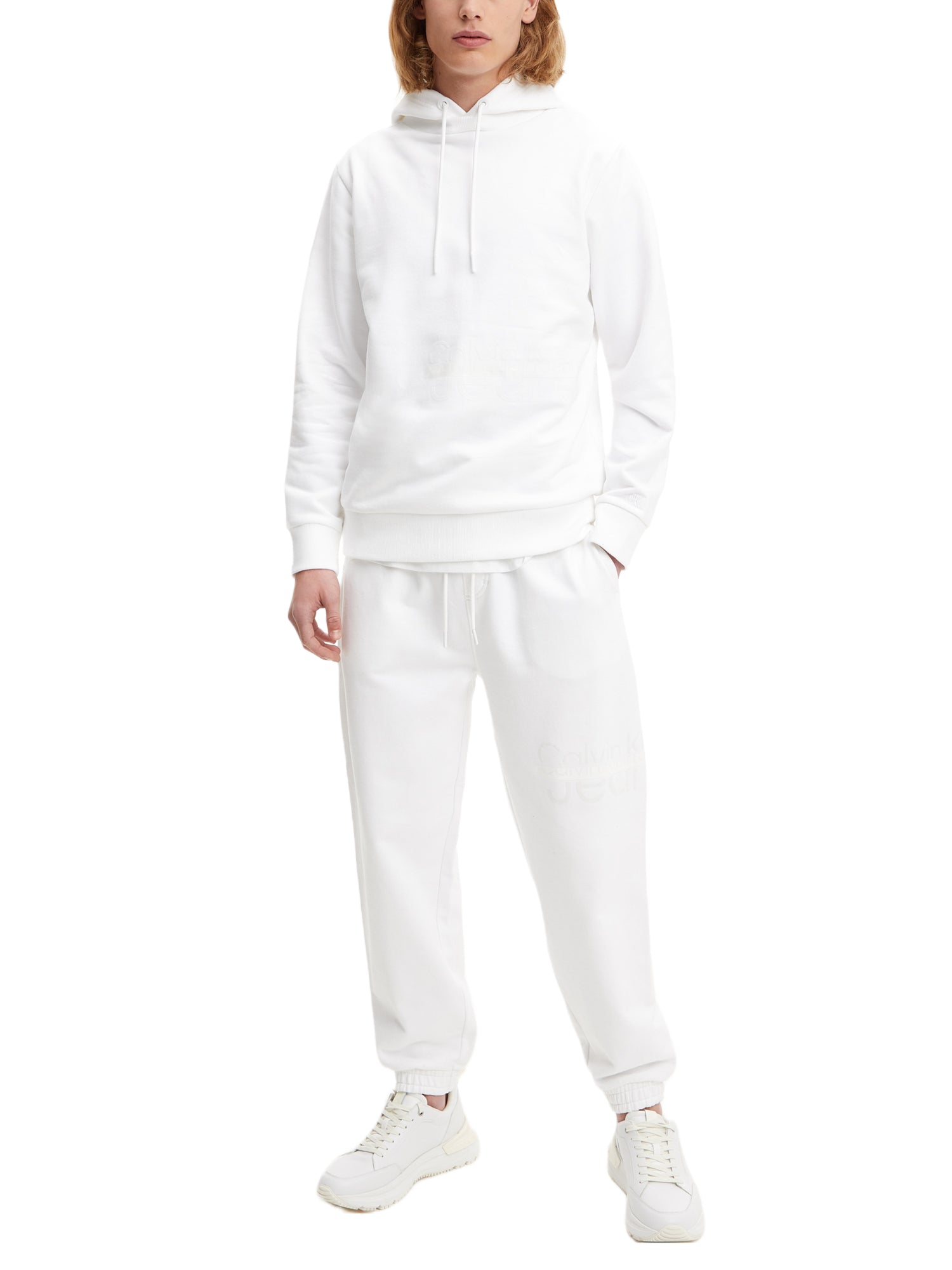 Felpe Bianco Calvin Klein Jeans