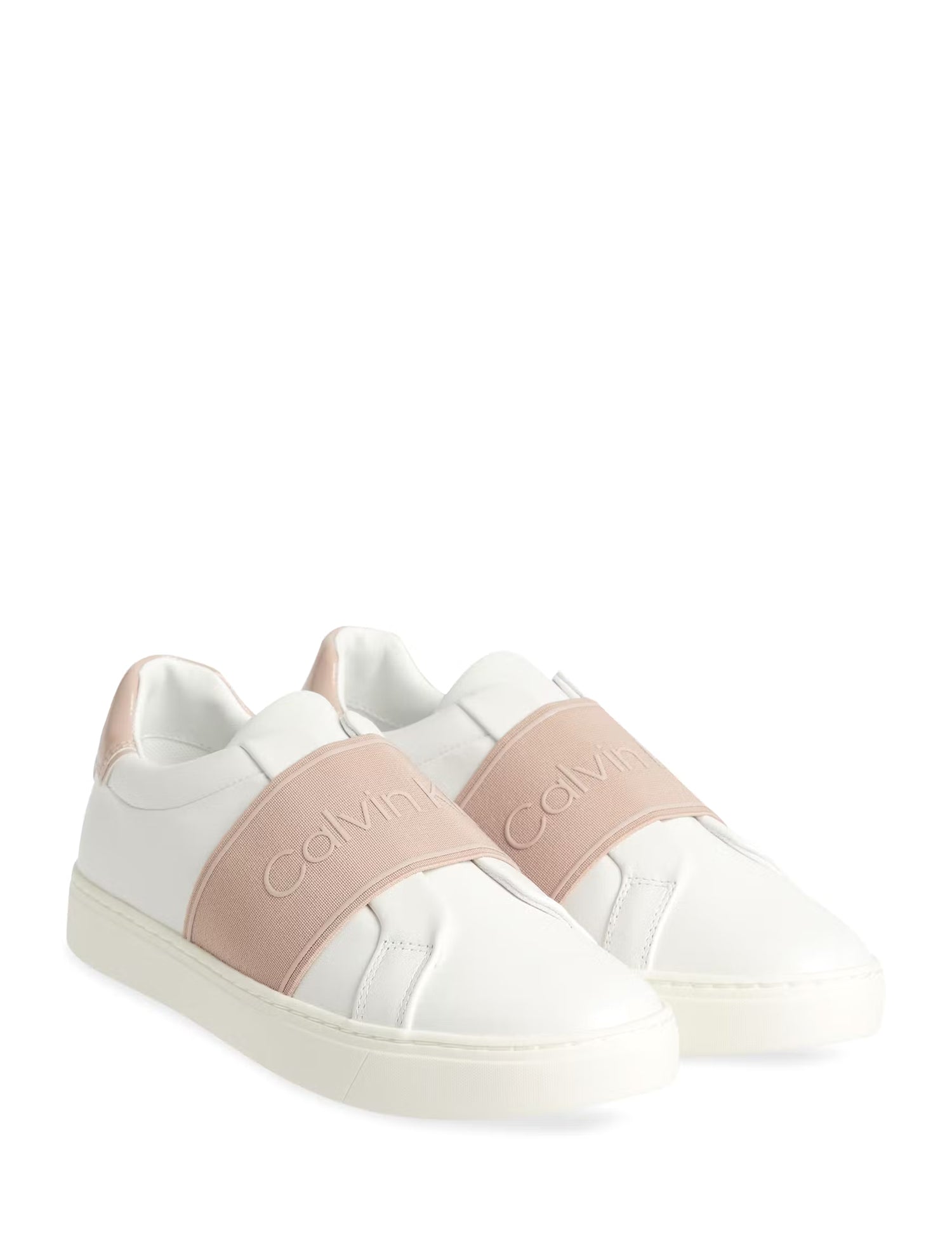 Slip-on Bianco Rosa Calvin Klein