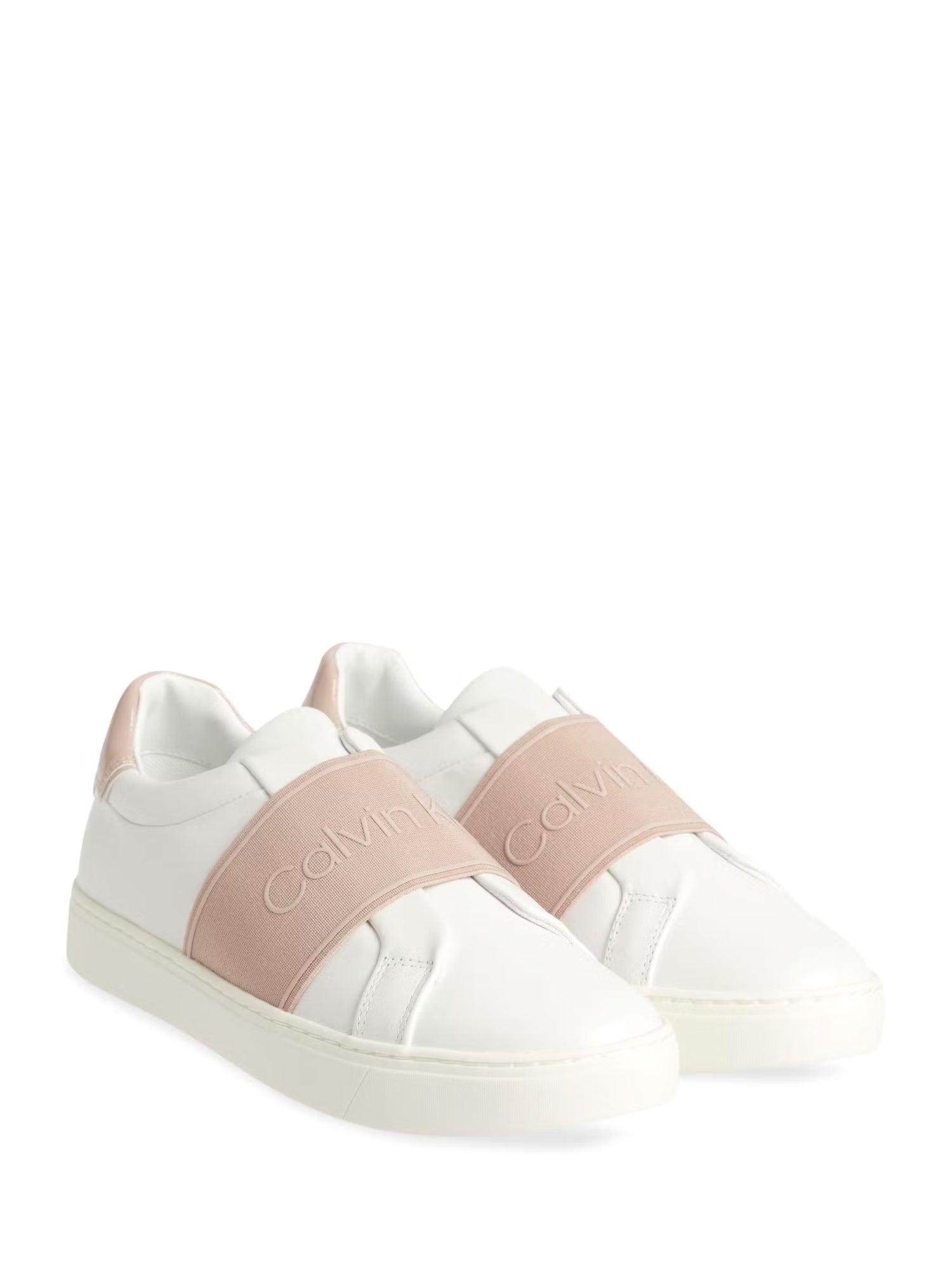 Slip-on Bianco Rosa Calvin Klein