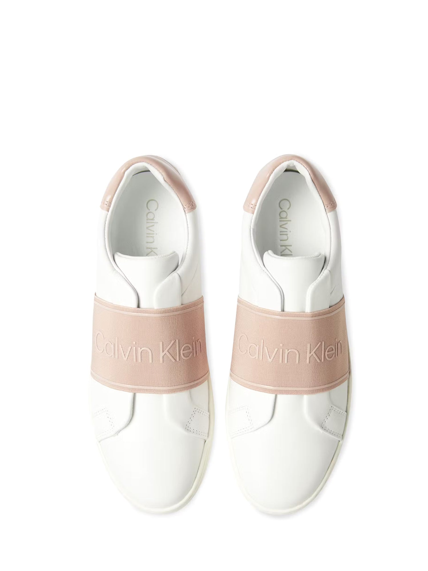 Slip-on Bianco Rosa Calvin Klein