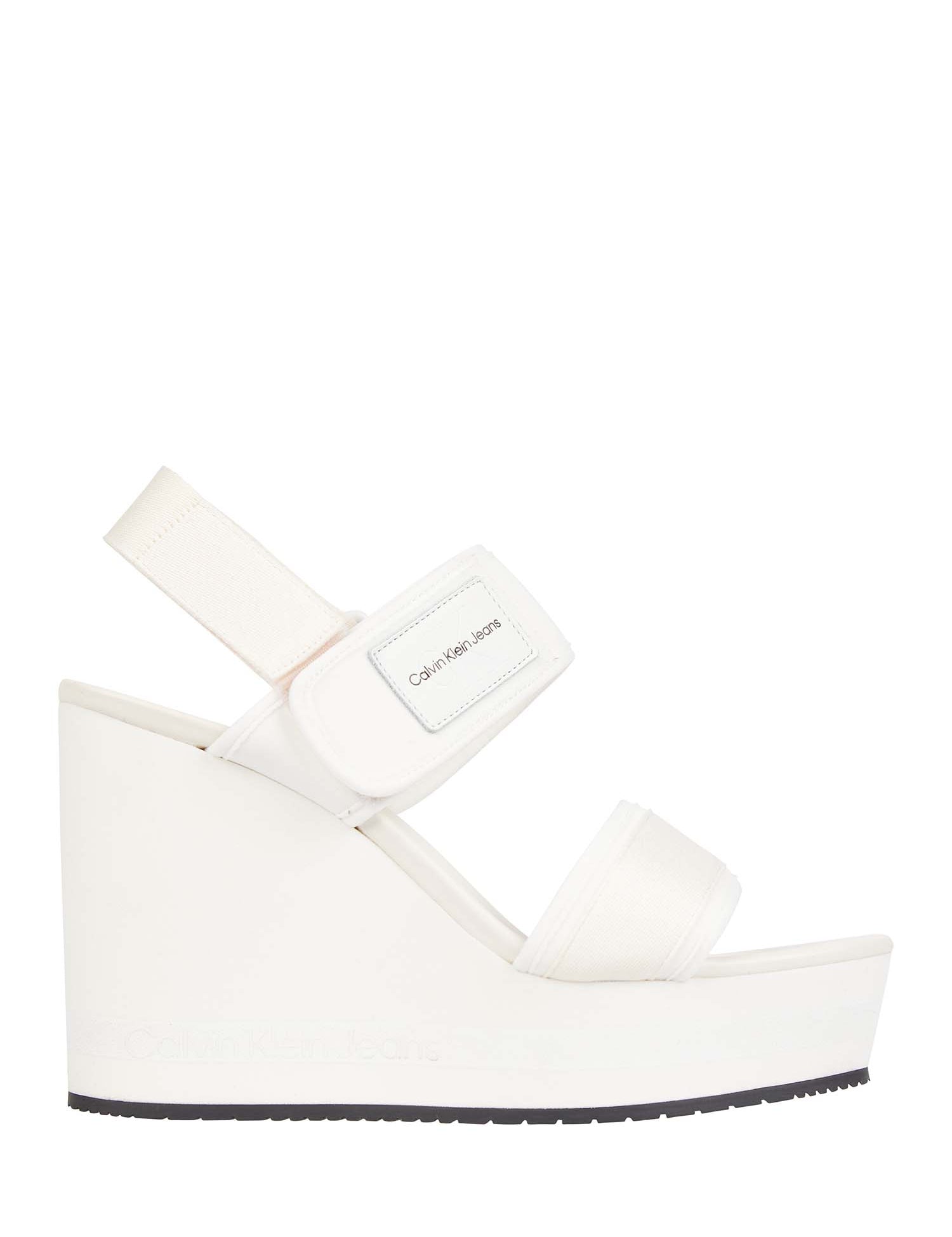 Sandali zeppa Beige Calvin Klein Jeans