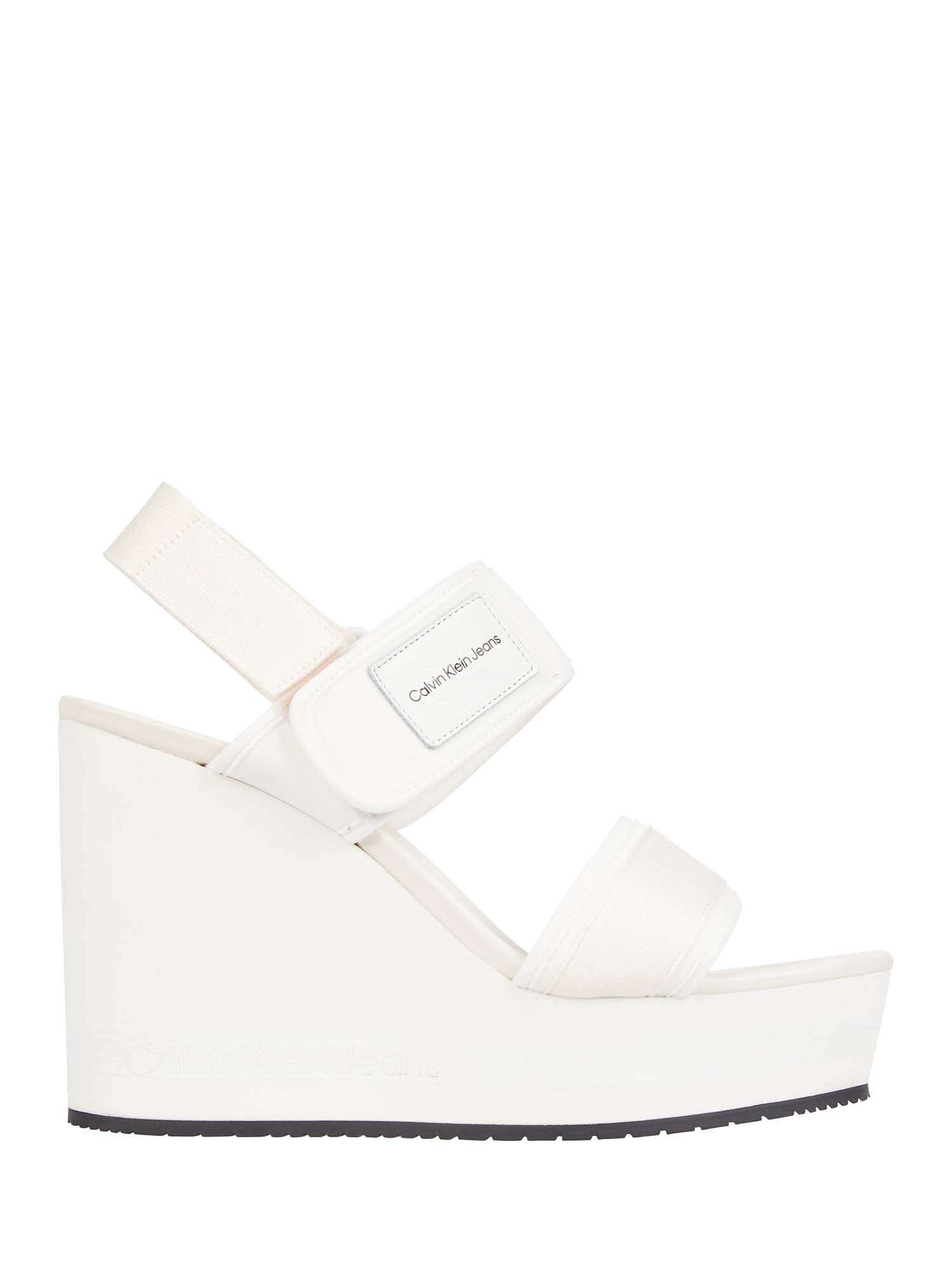 Sandali zeppa Beige Calvin Klein Jeans