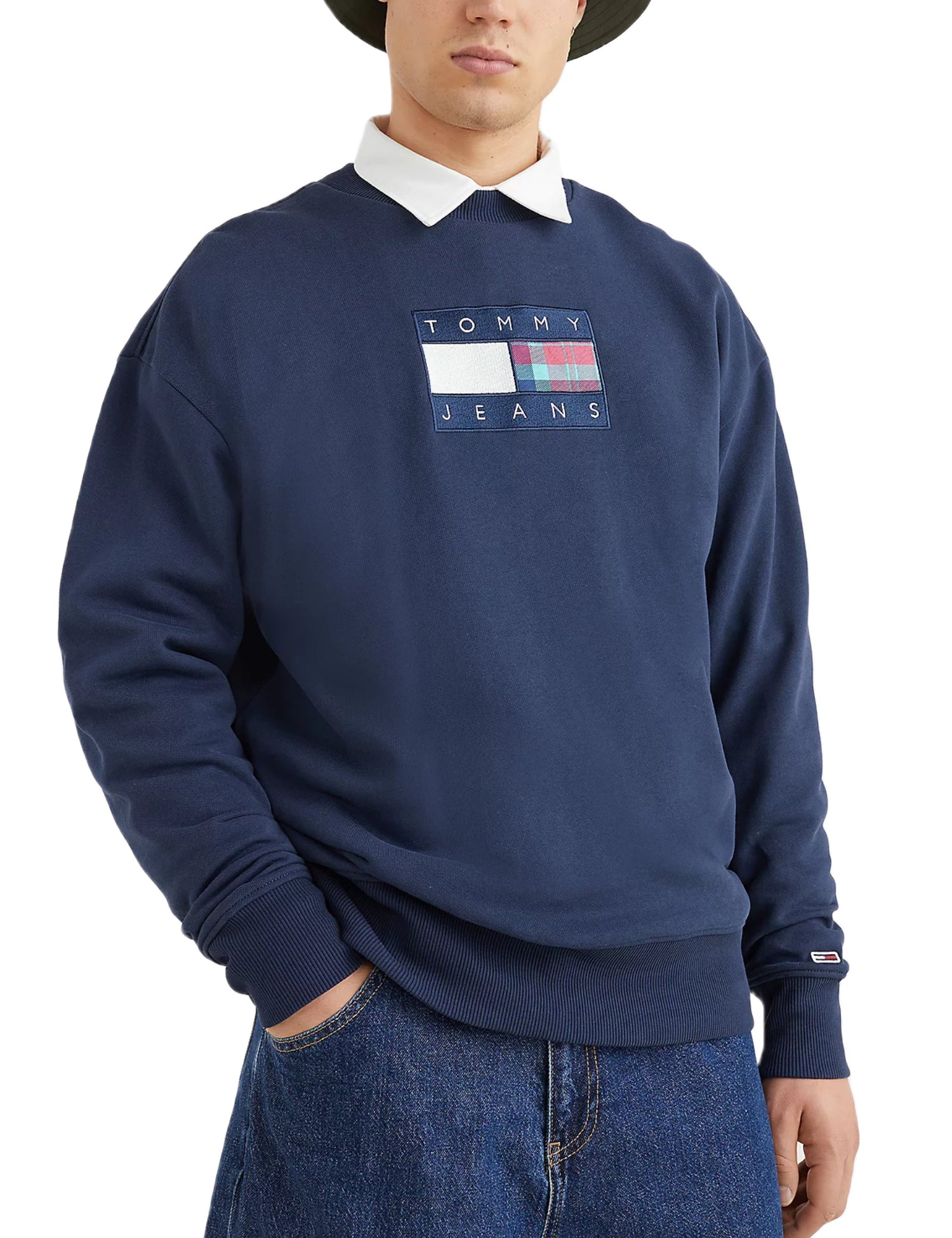 Felpe Blu Tommy Jeans