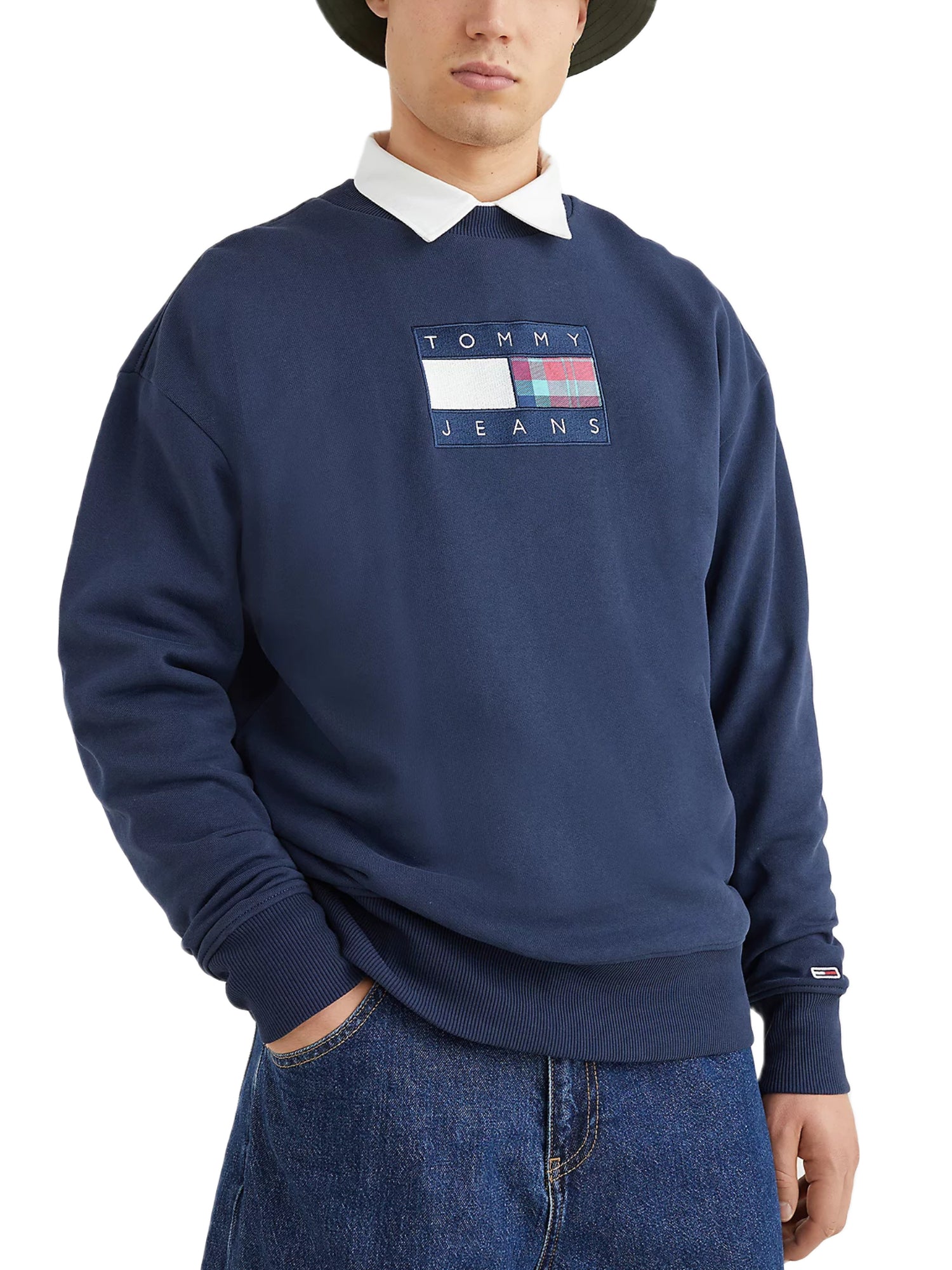 Felpe Blu Tommy Jeans