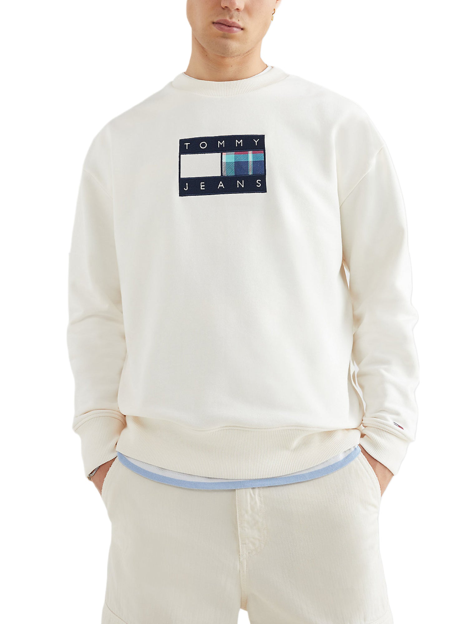 Felpe Bianco Tommy Jeans