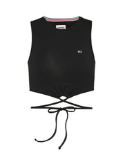 Top e canotte Nero Tommy Jeans